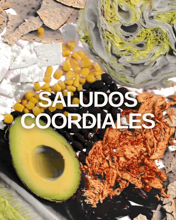 Ensalada Saludos Cordiales